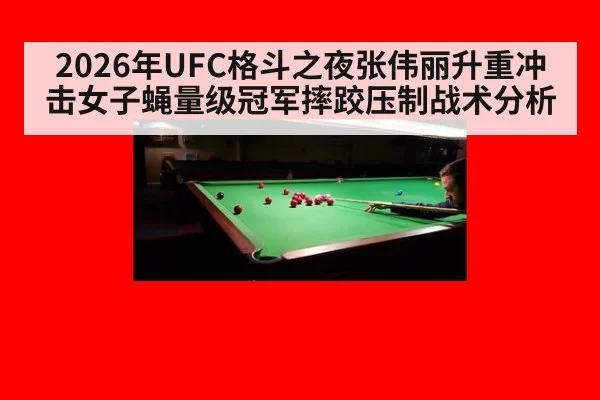 2026年UFC格斗之夜张伟丽升重冲击女子蝇量级冠军摔跤压制战术分析